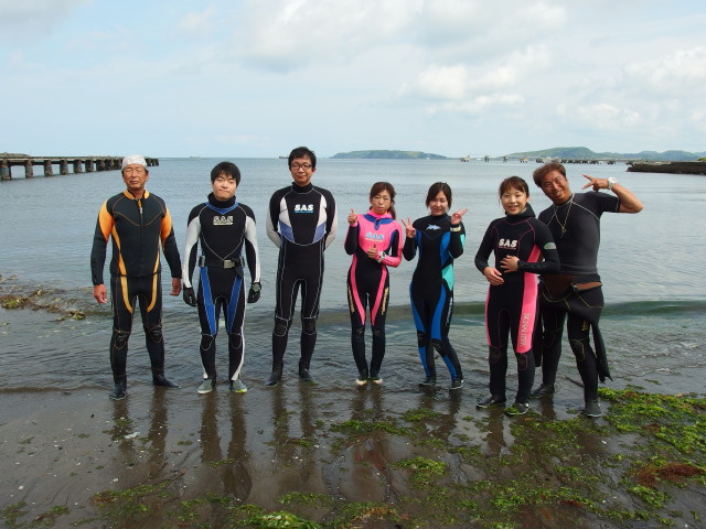 千葉県館山市でアマモの種取りイベント開催｜体験ダイビングなら沖ノ島ダイビングサービスマリンスノー